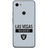 NFL Las Vegas Raiders Silver Performance Series Google Pixel 3a XL Skin